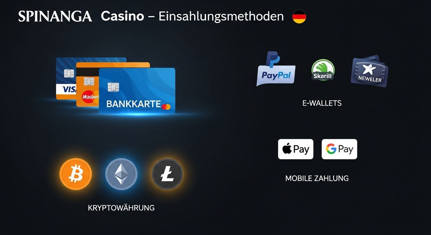 Verfügbare Einzahlungsmethoden safe casino payments